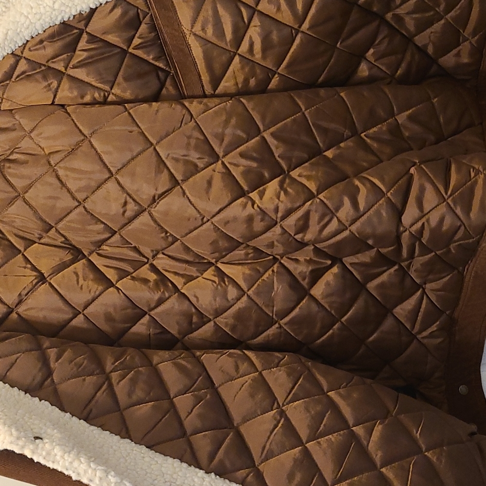 GUESS Corduroy Lined Coat Size XXL - Picture 8 of 10